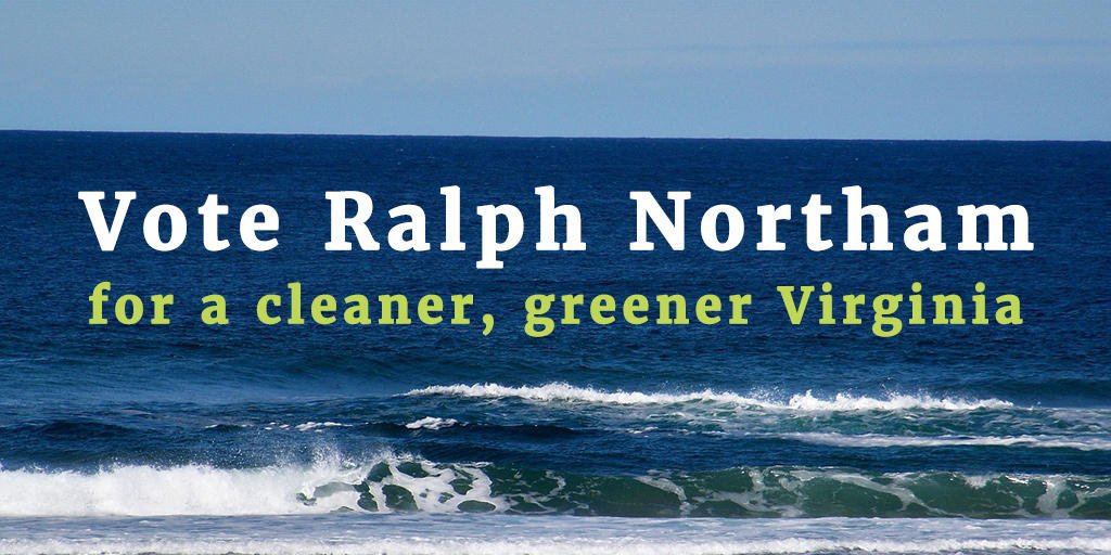 EnvironmentVA's tweet photo. It's #ElectionDay! Vote @RalphNortham to defend the health of our environment & our families: https://t.co/YpJqgVHS1G #VAGov #WinVA https://t.co/VlYdlSZqhY