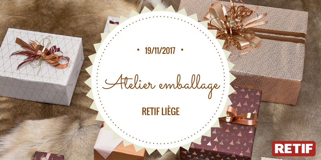 Retif_BE's tweet photo. Vous avez manqué le 1er atelier 🎁du magasin #Retif Liège ? Pas de panique, nous vous donnons #rdv le 19/11. Inscrivez-vous👉liege@retif.eu https://t.co/RmjwlQkxCE