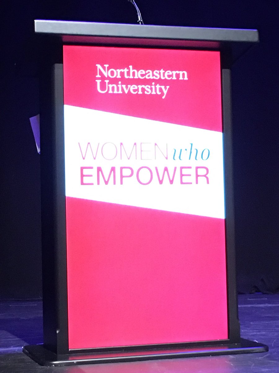 Thank you <a href="/Linda_Pizzuti/">Linda Pizzuti Henry</a> and <a href="/Northeastern/">Northeastern University</a> for wonderful conversation!#WomenEmpowerment #inspirational