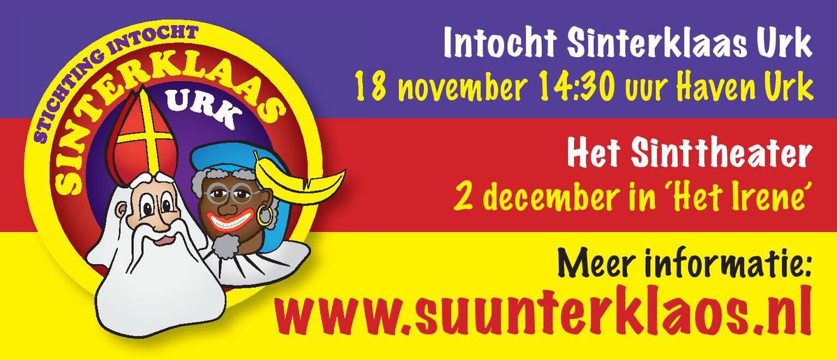 Zaterdag 18 november kom ik samen met mijn pieten naar Urk. Twee weken later op zaterdag 2 december zijn wij te zien in Het Sinttheater!