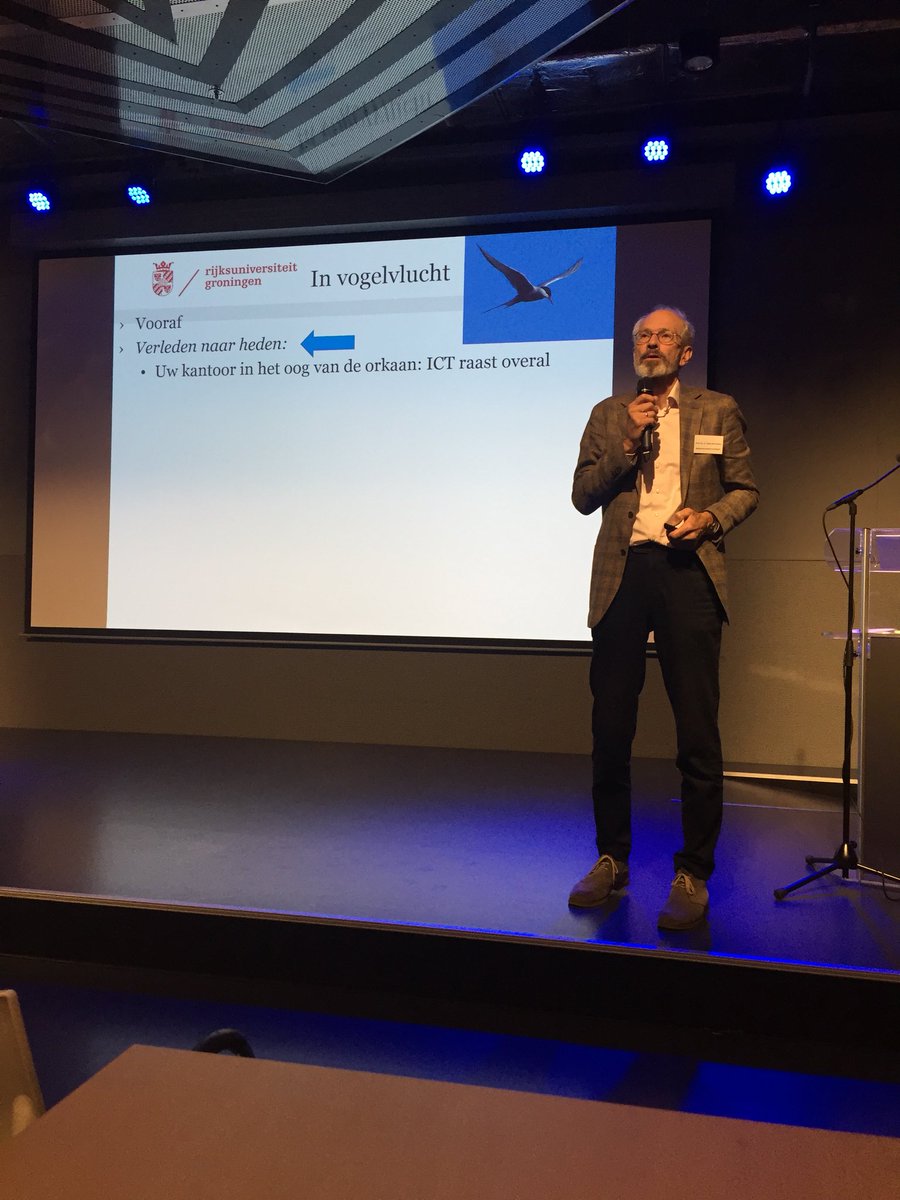 Prof Wortman spreekt op symposium  <a href="/itnotaris/">IT-notaris</a> @NVBI_nl over beperken risico’s ICT.  Software is overal, risico’s worden groter