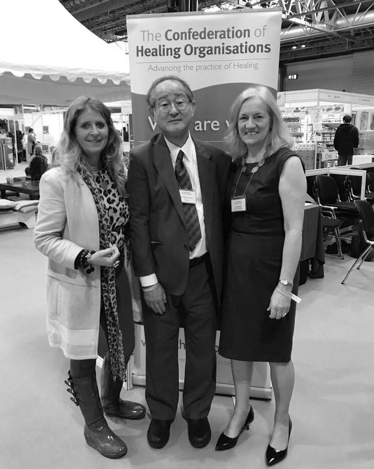Key4LifeUK's tweet photo. Eva Hamilton CEO & Founder of Key4Life, Takashi Tomita, Dentist & Hand Healer & Sue Knight, CEO of The Confederation of Healing #WhatIf https://t.co/eKSBZhzZIH
