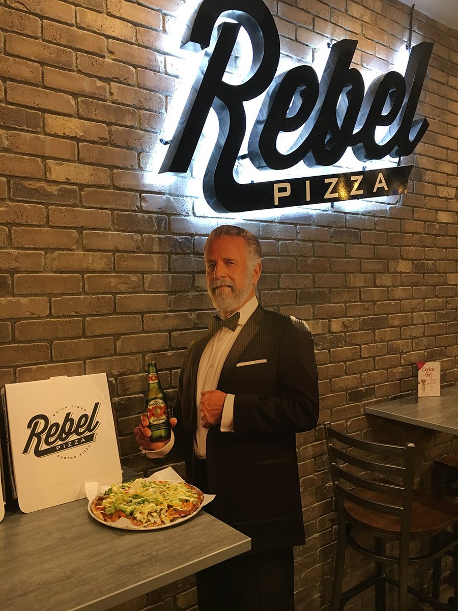 Turns out he’s a big fan of our new Double Fat Boy pizza!