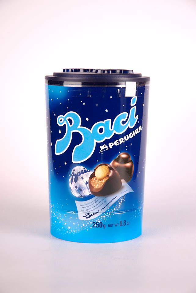 Perugina has been producing delectable Baci chocolates in Perugia, Italy for nearly 100 years,
