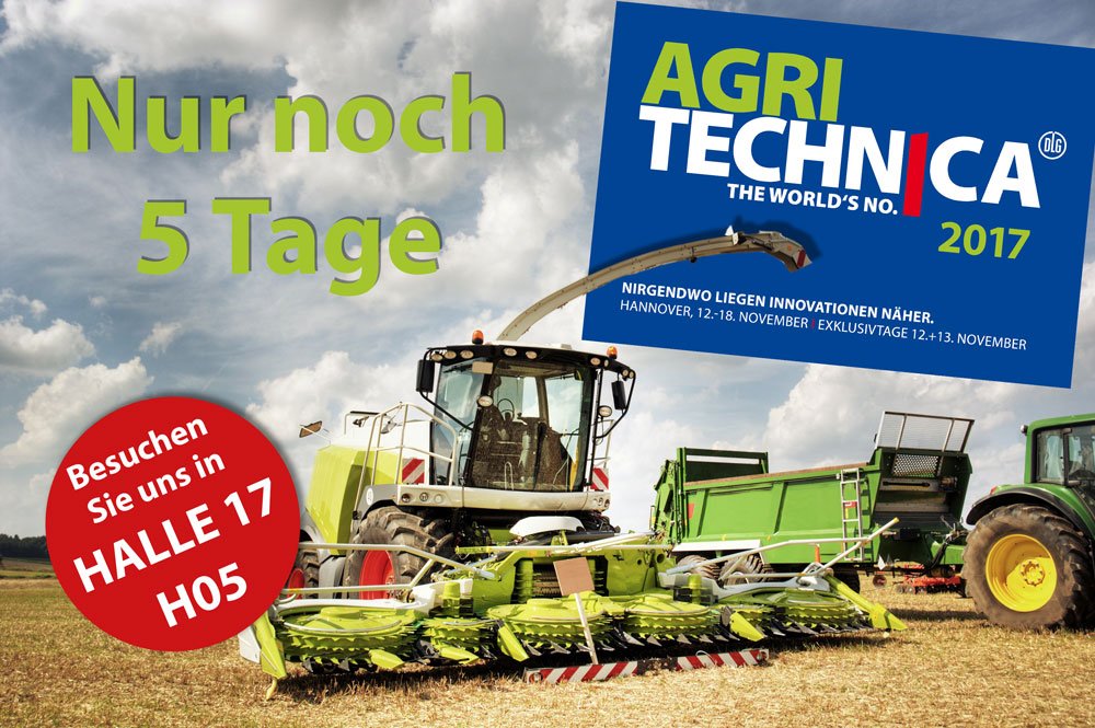SUCOGermany's tweet photo. Only 5 days left untill the world's largest agricultural machinery trade fair opens in Hanover #Agritechnica2017 #systemandcomponents #vdma https://t.co/y7t5TmXGIH