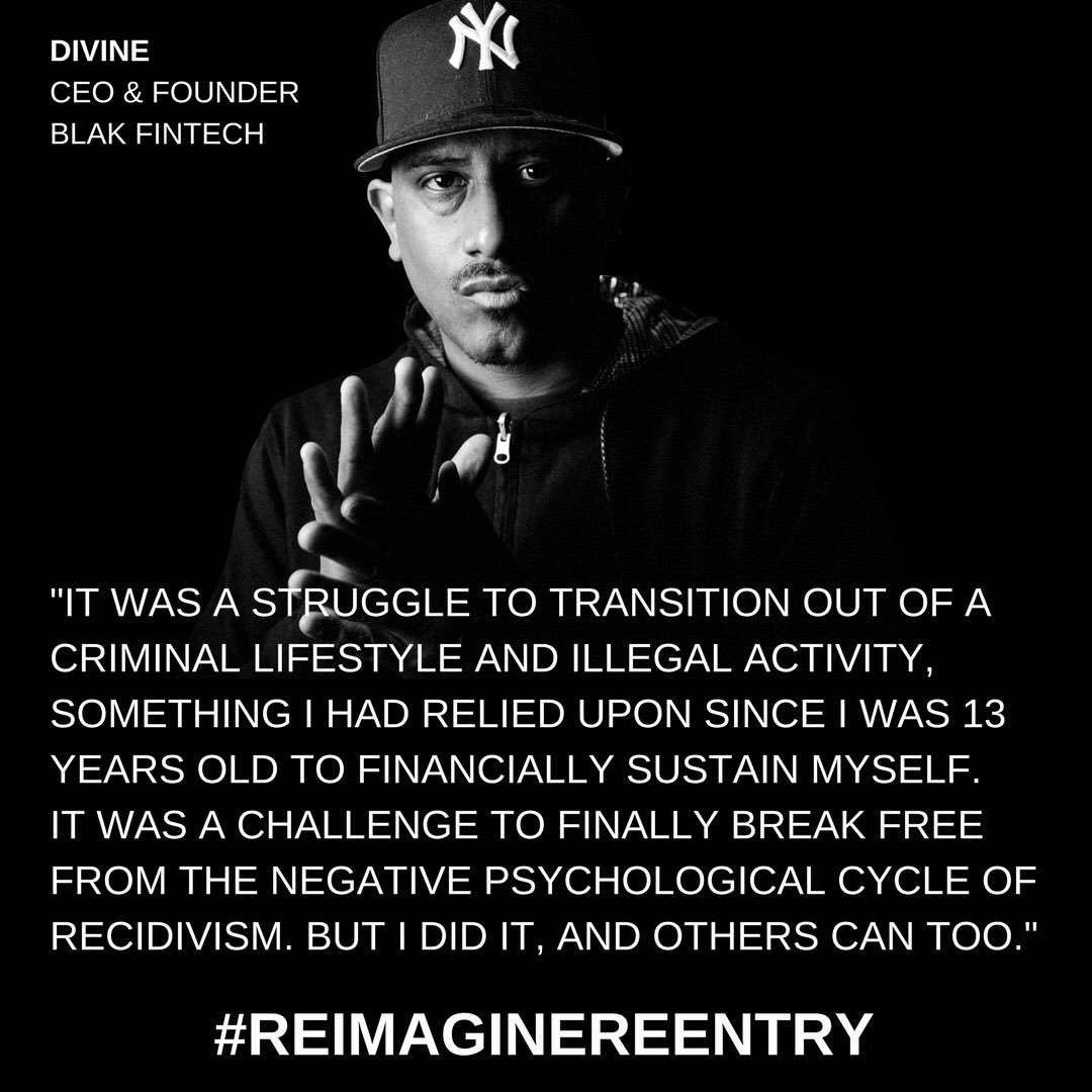 4thlettermusic's tweet photo. “It was a struggle to transition out of a criminal lifestyle and illegal activity, something I had relied upon since...” #ReimagineReentry https://t.co/PEjNUU23Cp
