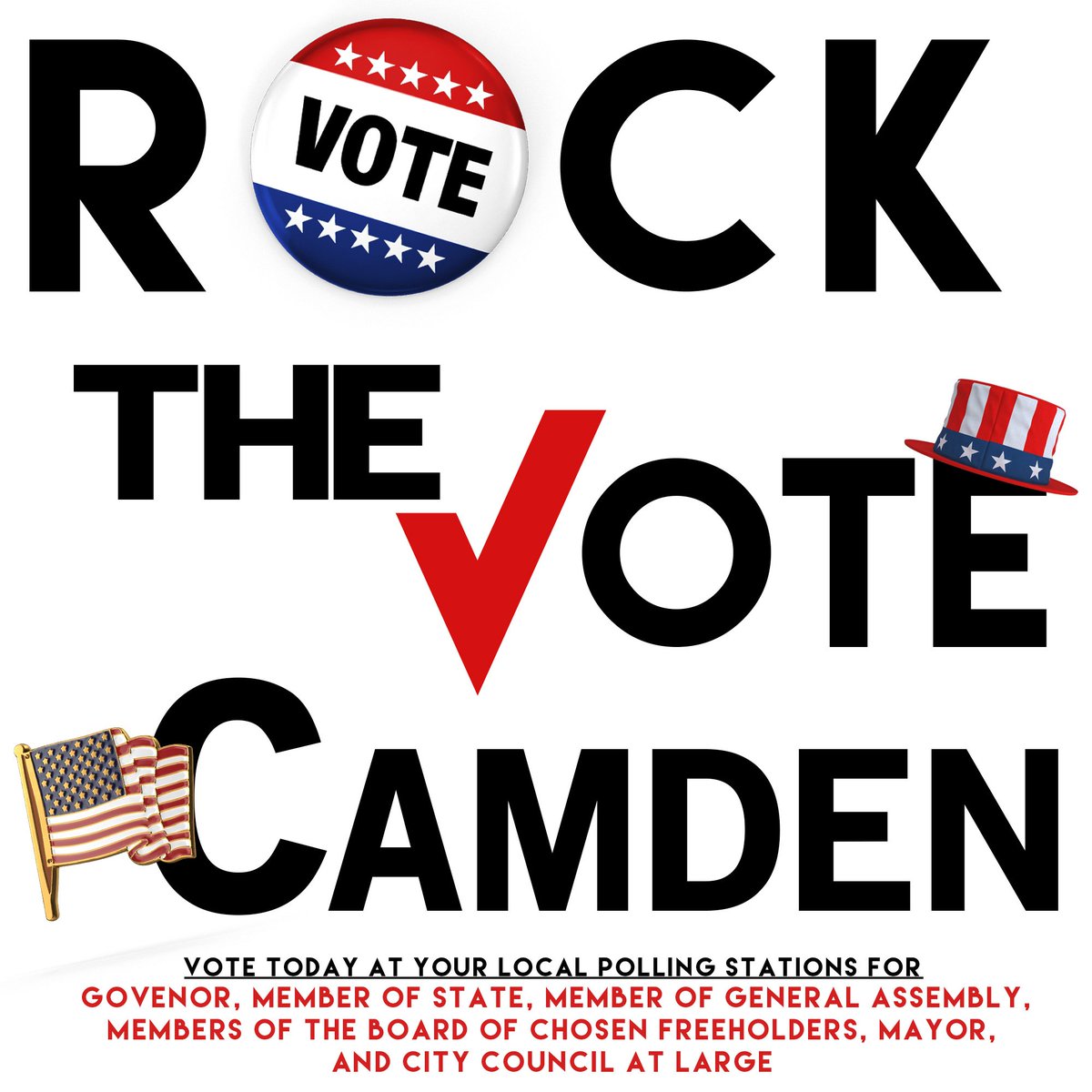 CamdenOne's tweet photo. Get out and #Vote #Camden! https://t.co/TydpCSzmI4