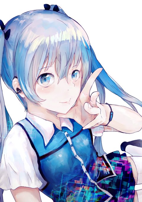 描きましたー! #初音ミク #VOCALOID 