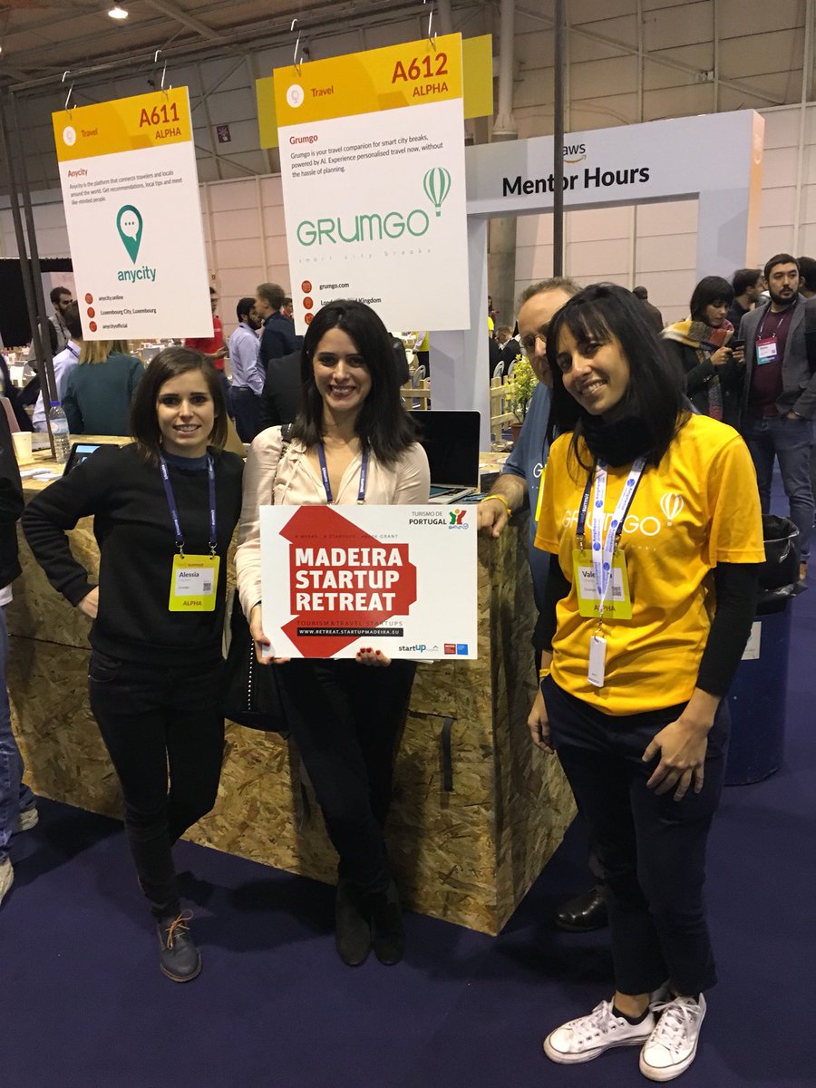 Startup retreat? In Madeira? For two months? 🎒 ready, where do we sign up! #websummit2017 #travel