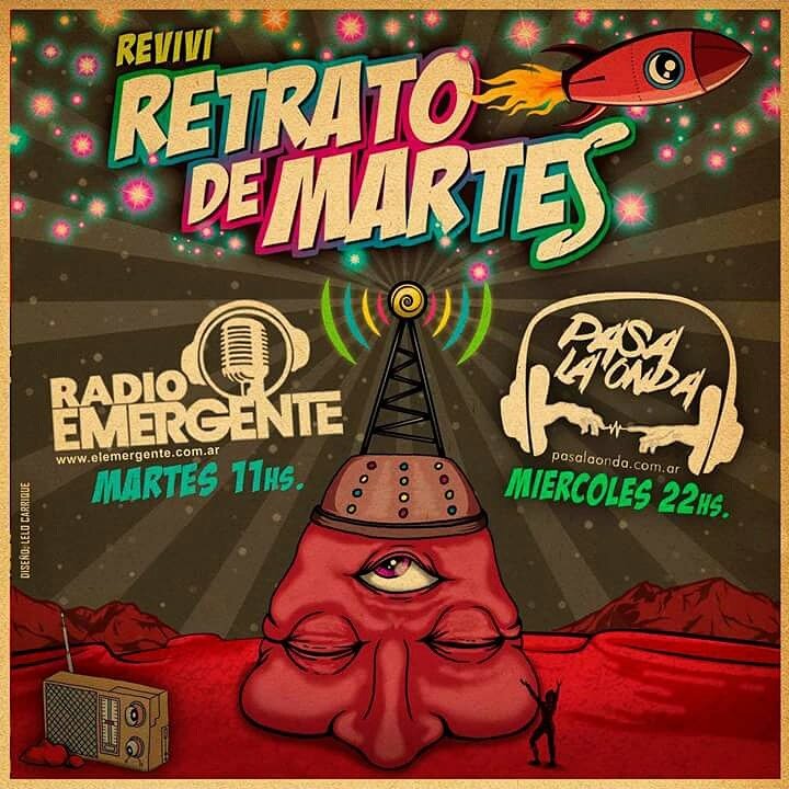 A las 11 escuchanos por #RadioEmergente que hoy suena A SECAS en @retratodemartes en la sección #PochoyLaCremadelGroove

Este Sábado en <a href="/elemergente/">Jose Luna</a> 
#NoNosVamosACansarJamas 
#PobacoASecas