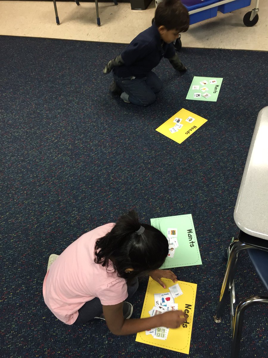 MsGrazianoOPE's tweet photo. Sorting needs and wants https://t.co/sM5CbBmFyO