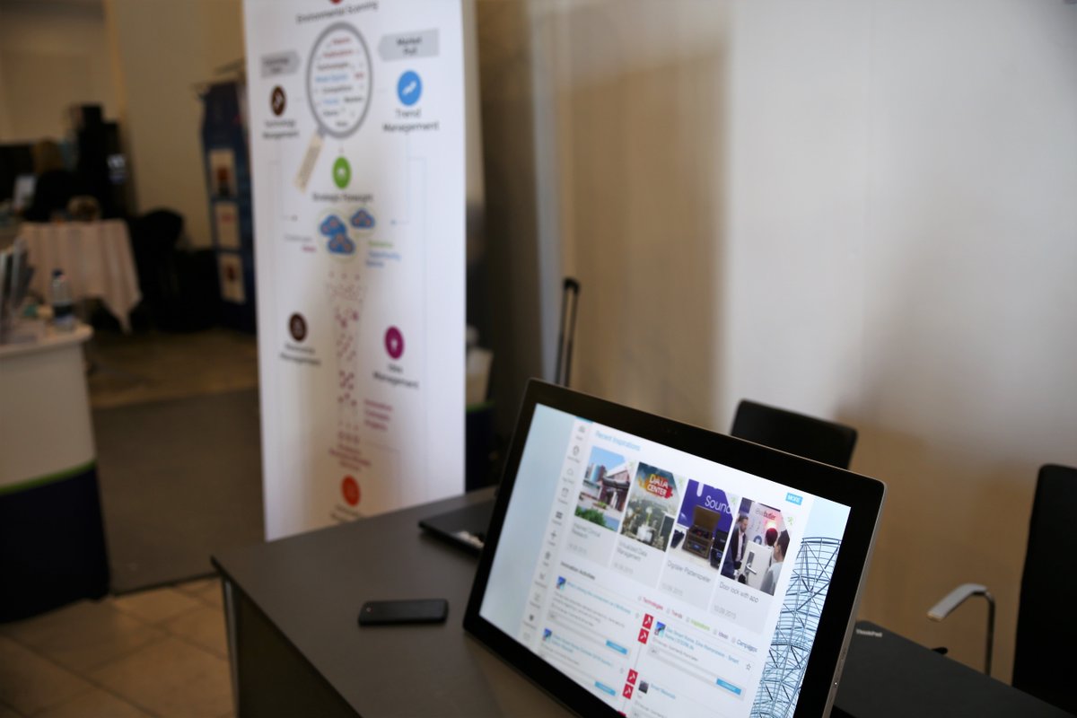 ITONICS's tweet photo. ITONICS at #InnovationRoundtableSummit in #Copenhagen. Drop by for a chat with our founder & CEO @michaeldurst ! https://t.co/u75gfyQtsc