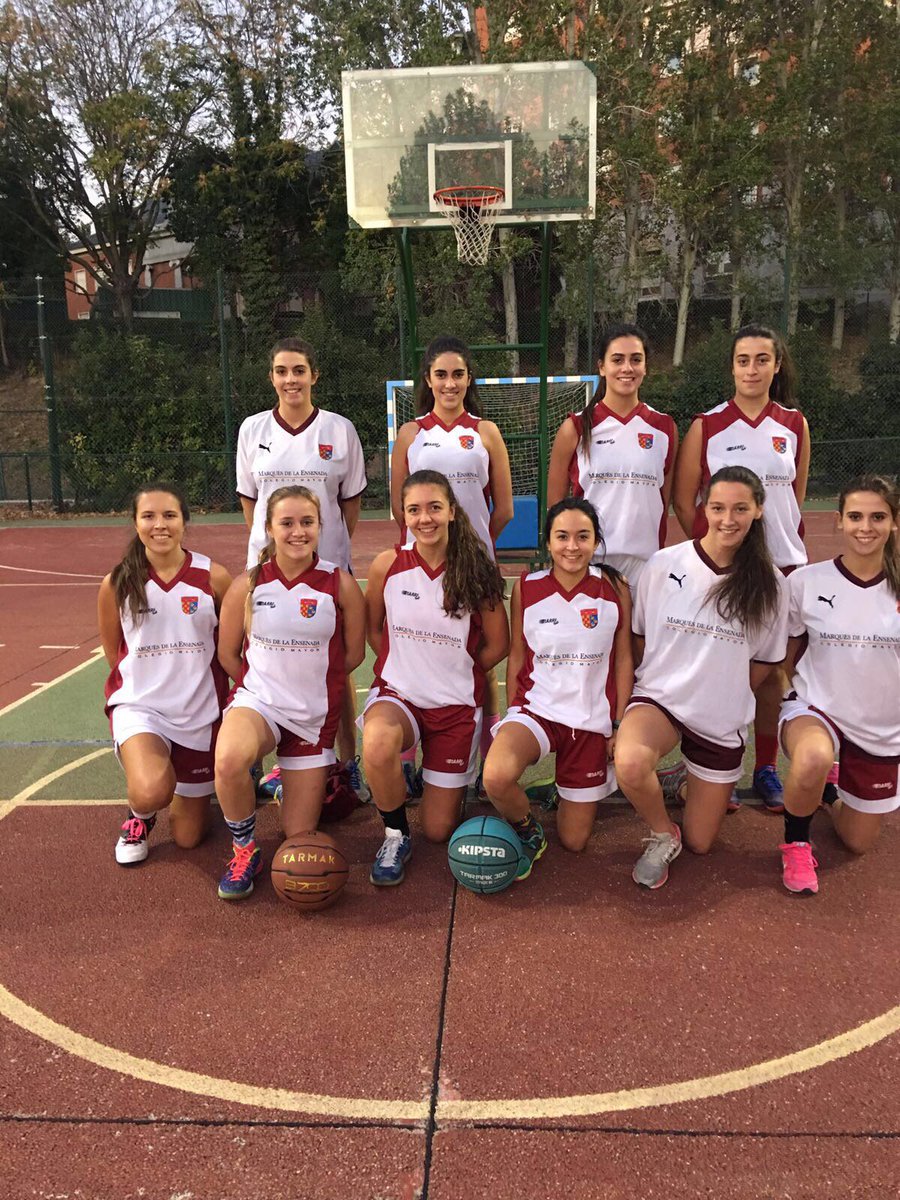 Orgullosos de que nuestras chicas del equipo de baloncesto femenino hayan ganado su primer partido del torneo!! #colegiosmayores #madrid
