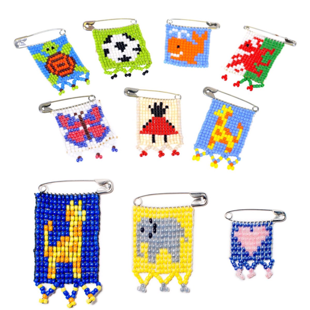 KidzPositive's tweet photo. Creative Pins for Children 🐘🍁🎊#positivechange #handmade #ethical #nonprofit https://t.co/QnGmCngoeK