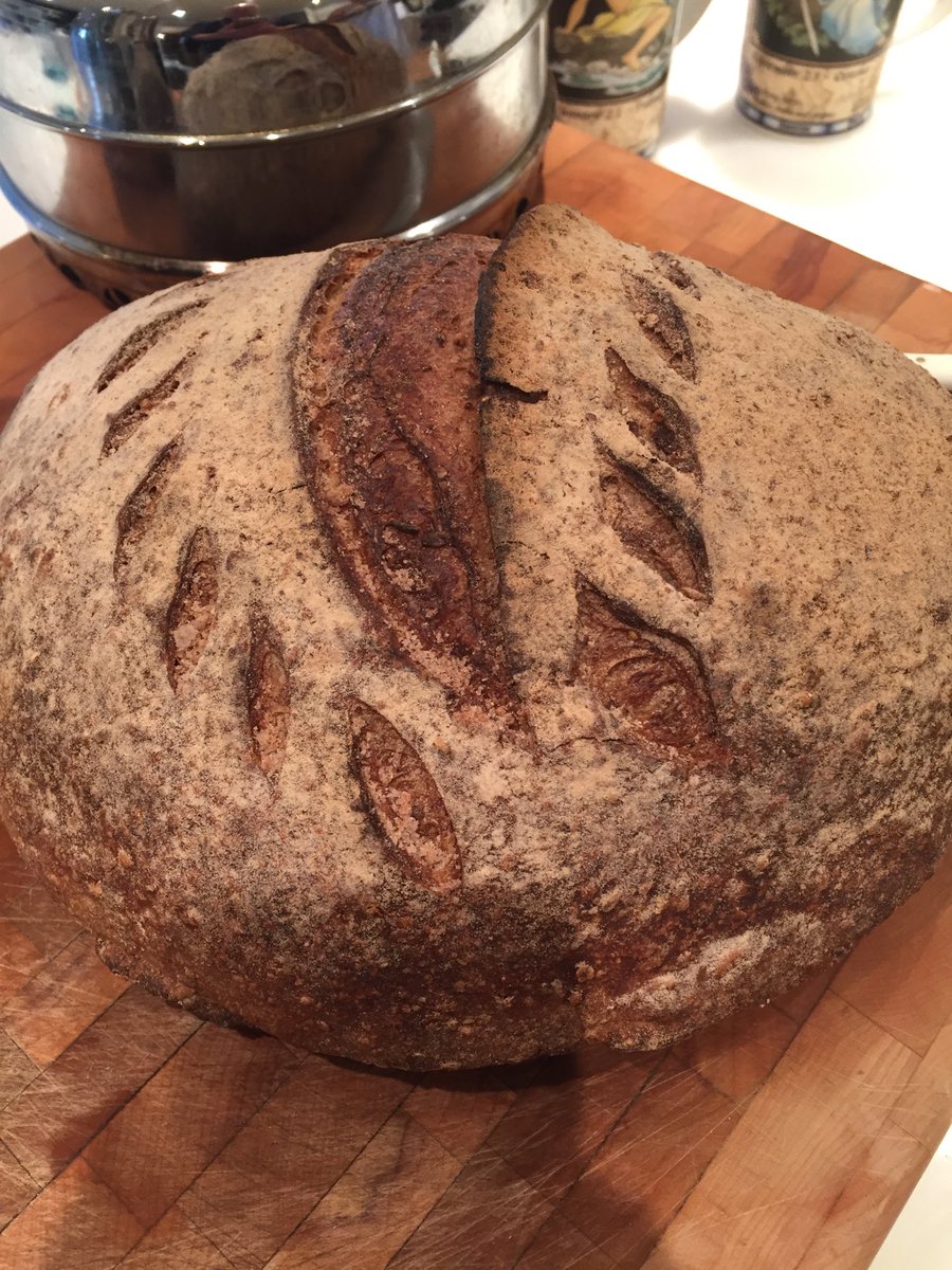 meritordesign's tweet image. A perfect loaf of sour dough by liberated from #hammertime and master chef Marc Thuet at the Columbus Centre