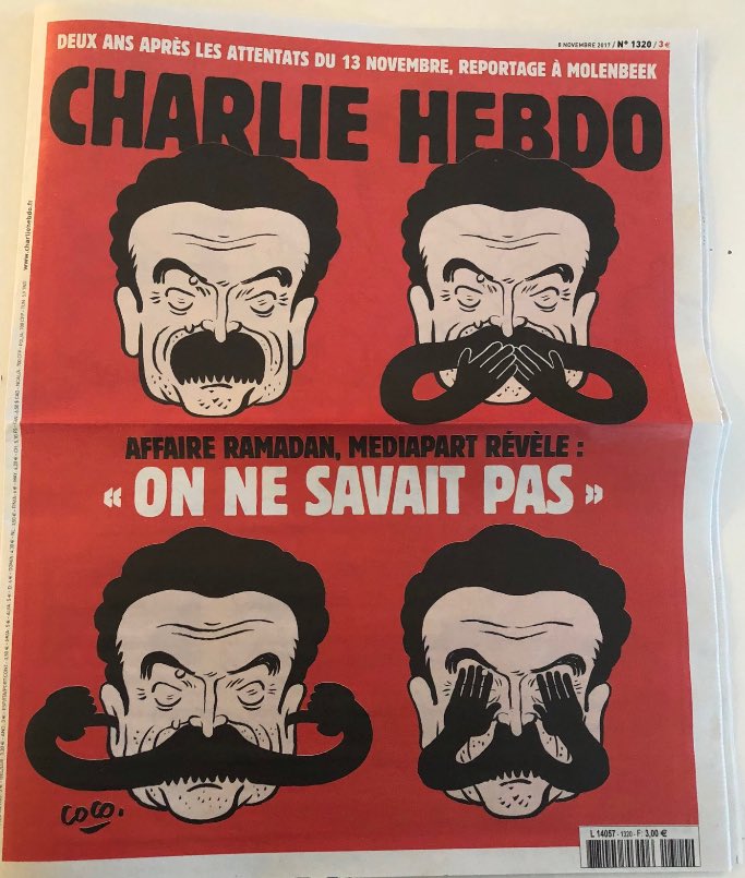 jeremo12's tweet photo. La Une de @Charlie_Hebdo_ demain. https://t.co/dlKhU4vsa6