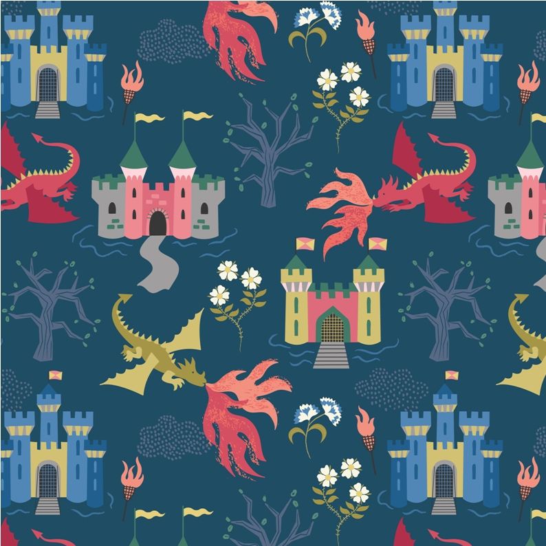 FabricPunk's tweet photo. Dragon Castle in dark &amp; light blue is now back in stock! #Sewing #fabric
https://t.co/N2gBJAjl1f https://t.co/Ixb7Lx35Mv