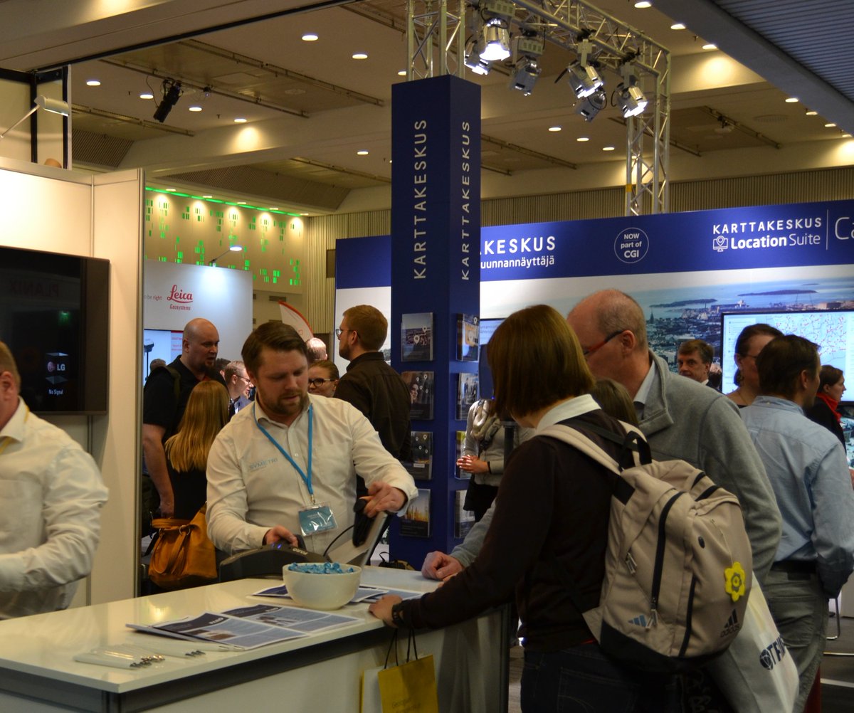 Paikkatietomarkkinoilla Symetrin ratkaisut ja FAROn laserskannerit - tule tutustumaan! @GIS_Expo #ptm17 #paikkatietomarkkinat