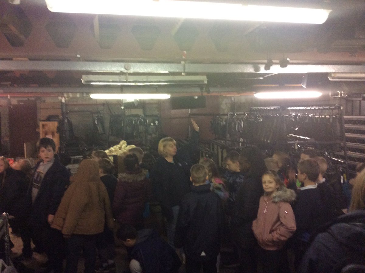MrsCosgrove2's tweet photo. Backstage tour at The Lyceum today! We can't wat to come back to watch The Arabian Nights #projectgenie #ArabianNights https://t.co/4VlgJmgNQD