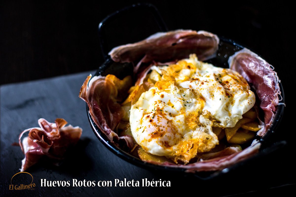 Gallinerosanse's tweet photo. Llegó el frío y lo combatimos con unos huevos rotos calentitos como estos ¡Ven a probarlos! #ÁgoraSanse #ElGallineroDeSanse #FelizMartes https://t.co/G7pJxVcmDF