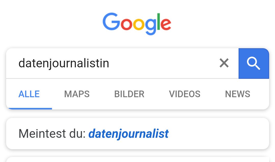DianaWeidlinger's tweet photo. "Meintest du: Datenjournalist?" Ungleiche Geschlechterverhältnisse auch in diesem Feld, so @evagoldgruber vom @fh_joanneum. #joko2017 https://t.co/D096I2zggZ