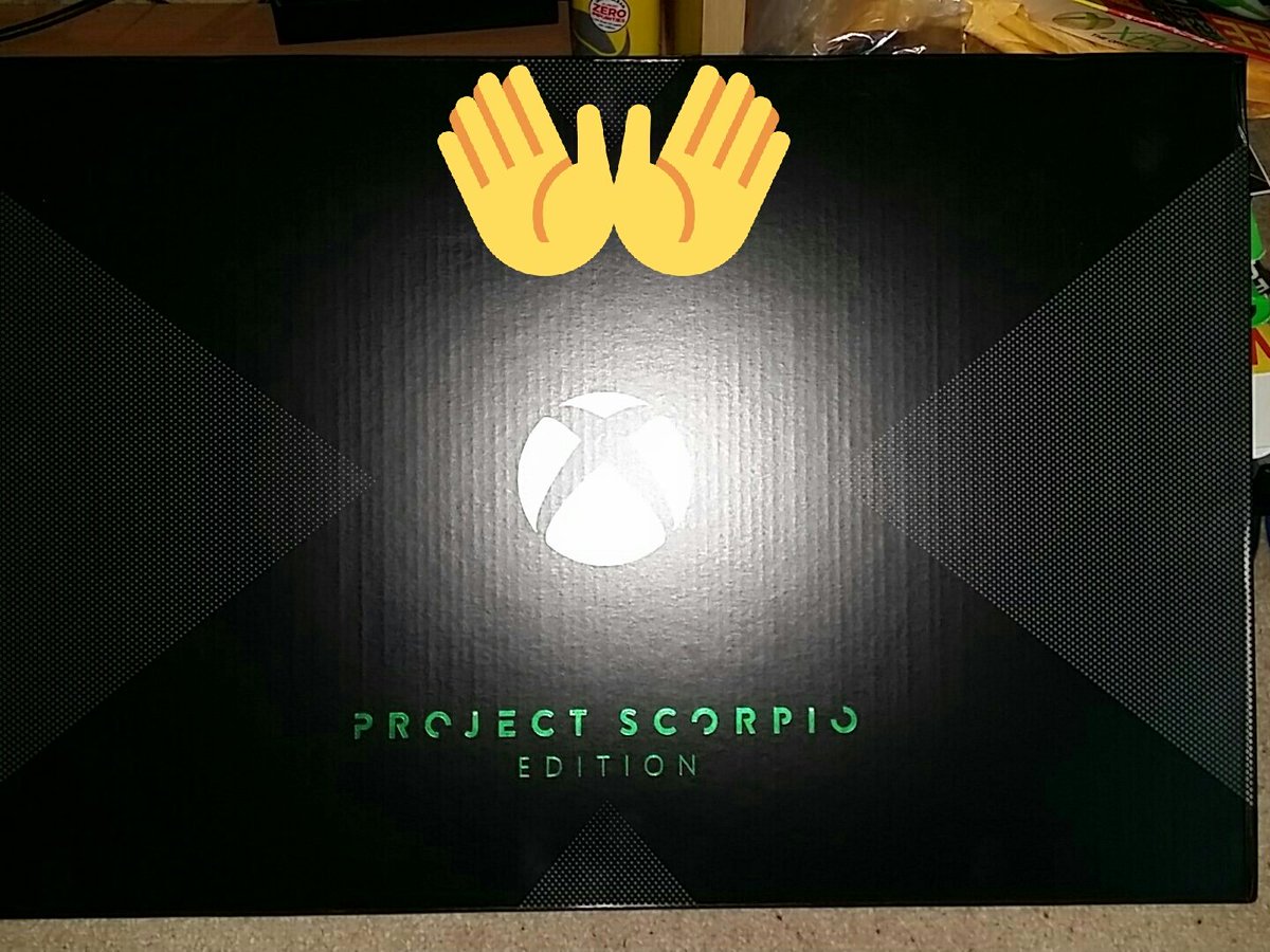 TMG312's tweet photo. Let's feel the true power @CHEF_BIGWILLY @majornelson @XboxP3 #XboxOneXscorpio #XboxOneX https://t.co/D073IPywSz