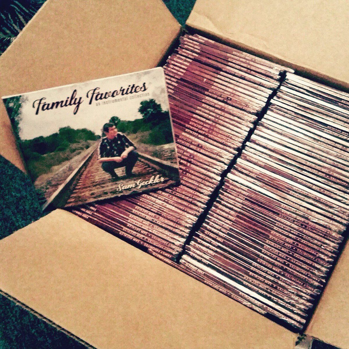 I released my instrumental cd one year ago today! So thankful for how God’s use it! #faithmusicmissions #familyfavorites #bluegrassgospel