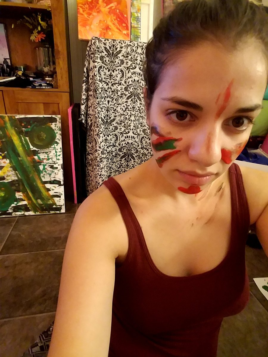 Had a little fun with paint lastnight.