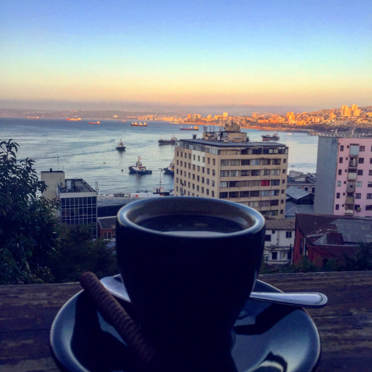 Your morning coffee views can look like this too! Join us for our January 2018 departure starting in South America! #travel #futureofwork