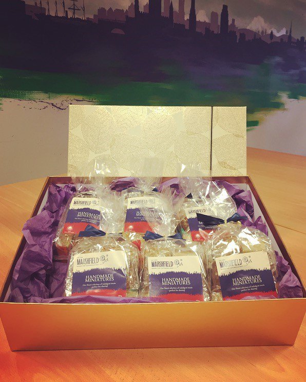 Thank you <a href="/MarshBakery/">Marshfield Bakery</a> for our yummy goodies!! Find us tomorrow at The North Somerset Careers Convention - stand number 8 - for your chance to win all of these! #Careers #NorthSomerset