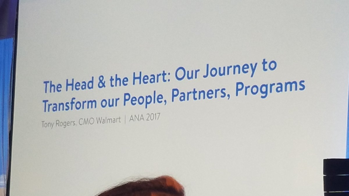 Carlos_SSG's tweet photo. #Walmart CMO #TonyRogers fires up #ANAMulti delving into "Head &amp; Heart" of #Multicultural Marketing by evolving or perishing! https://t.co/6YnSqqwcJa
