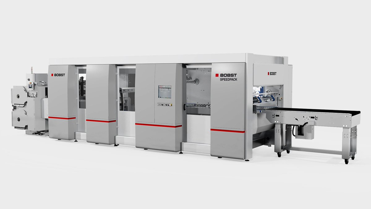BOBSTglobal's tweet photo. Increase productivity and reliability with SPEEDPACK, a revolutionary corrugated-box packer: https://t.co/gNegHgrbeX #Packaging #Packing https://t.co/DEE7tgA6pY