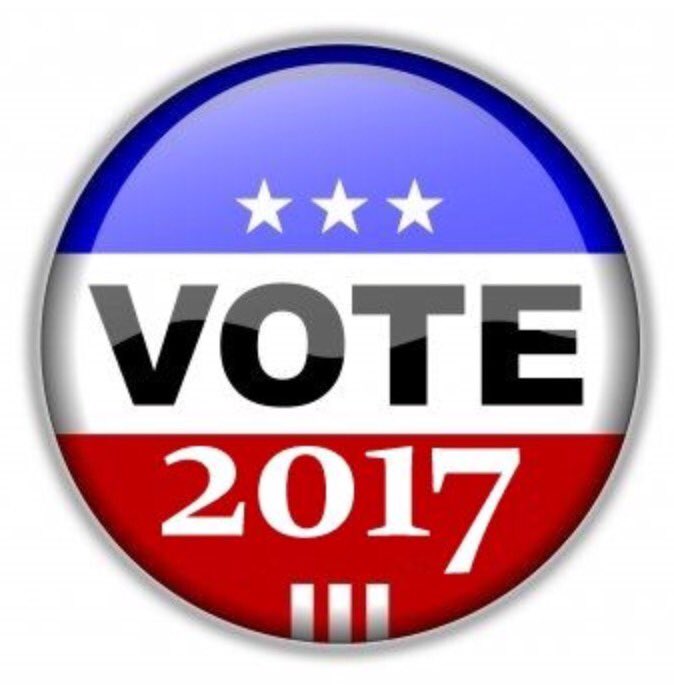 adasepa's tweet photo. Election Day 2017!!  GO VOTE!!! https://t.co/vgvWVjfHV3
