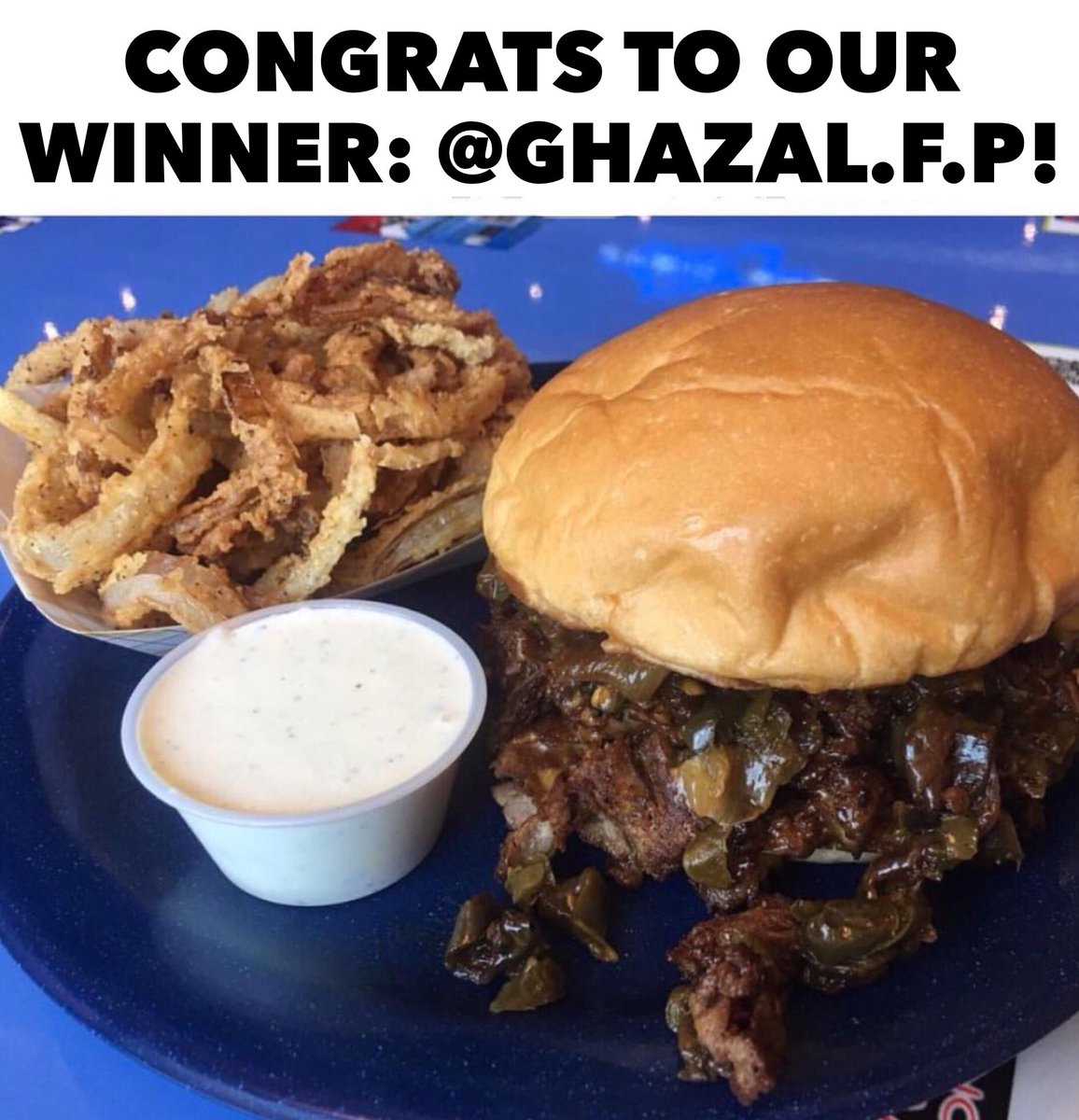 BlueSkyLubbock's tweet photo. Thanks 2 everyone who entered our #NationalSandwichDay themedFREE MealGiveaway! Congrats to our winner: @ghazal.f.p! https://t.co/D1HackDf6k