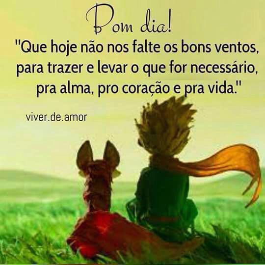 Bons ventos na vida.