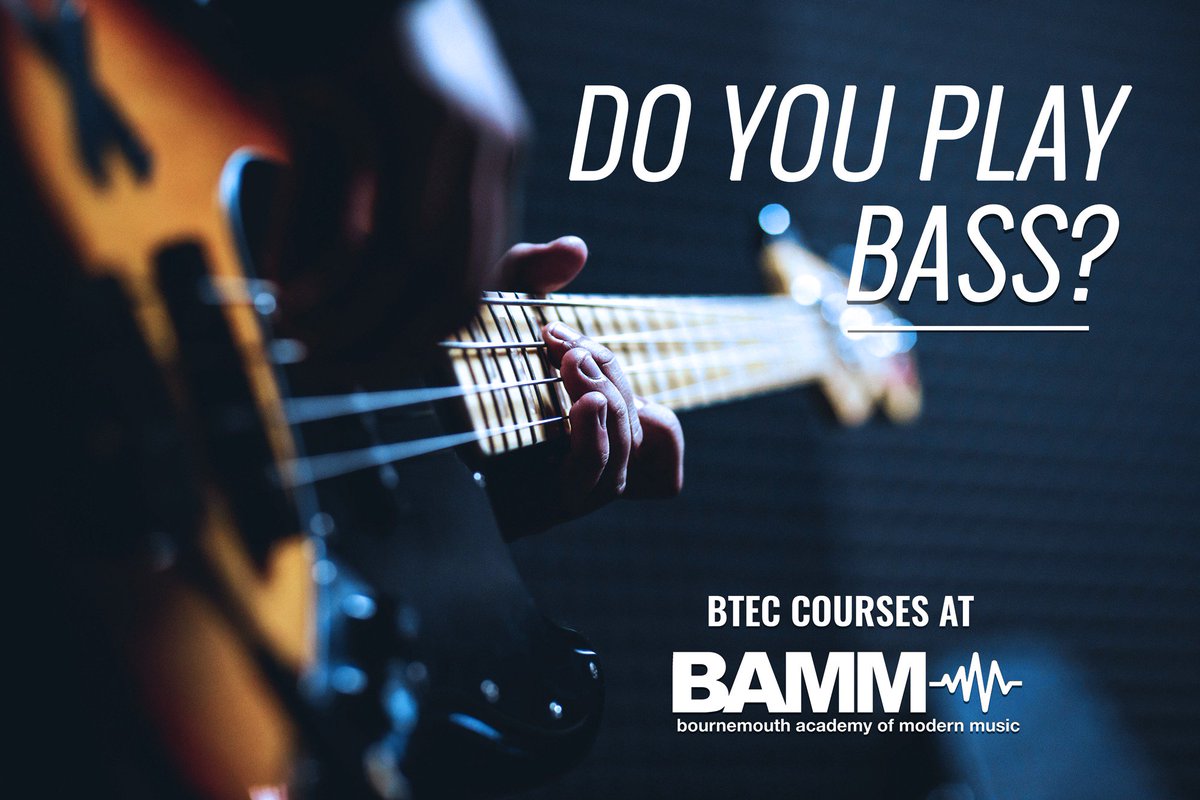 Are you a teenagers who would like a career in the music industry? Get ready to study at BAMM after your GCSEs. Call for a tour 01202 572948