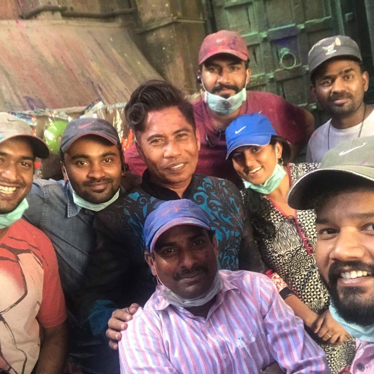 ChaitanyaKodur's tweet photo. Shooting with Peter Master was fun.. #Bharatanenenu #shooting #directiondepartment #BharathAneNenu #peterheins https://t.co/ixqqjYPba5