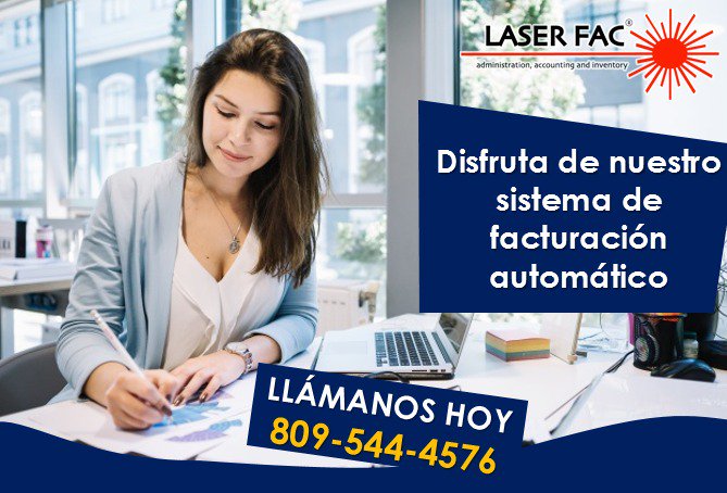 gpsgrupolaser's tweet photo. Olvídate del #Estrés y disfruta de nuestro sistema de #Facturación Automático #LaserFac.809.544.4576 https://t.co/9IKx1y8gVU