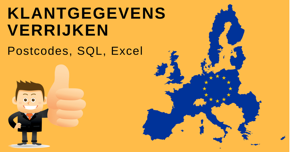 sqlblognl's tweet image. Klantgegevens verrijken met de postcodetabel sqlblog.nl/klantgegevens-…