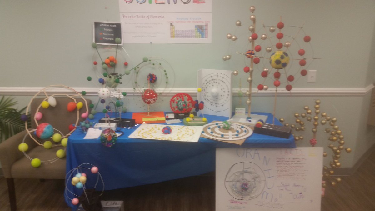 fussellteaches's tweet photo. Loving this #projectbasedlearning. My kiddos created models of their element.  #handson #fussellteaches #funwithfussell https://t.co/Qz1uXZ5CeH