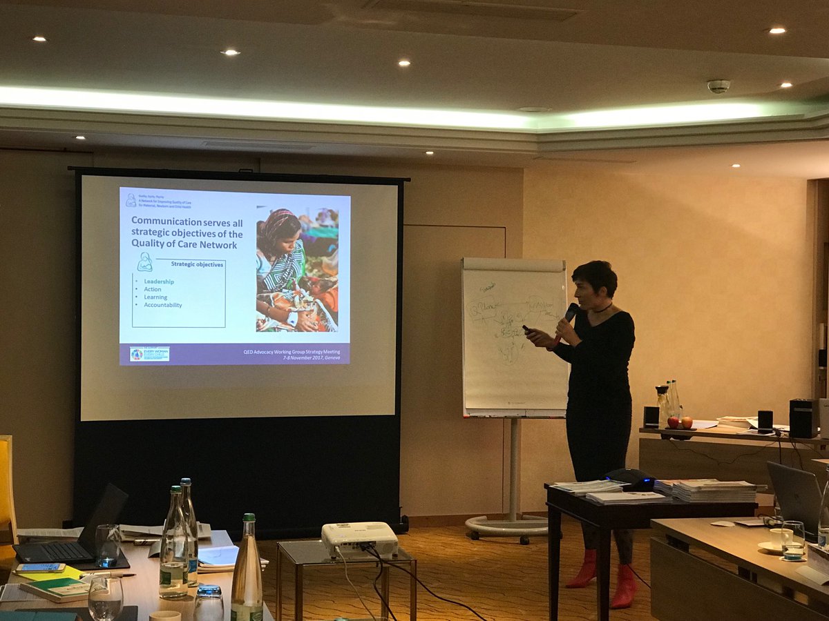 PMNCH's tweet photo. Bénédicte Walter: overview of #qualitycareNet approaches to comms thru webinar series, resources and stories. Visit https://t.co/AXC4ILq0LX https://t.co/52ACQ6NxHz