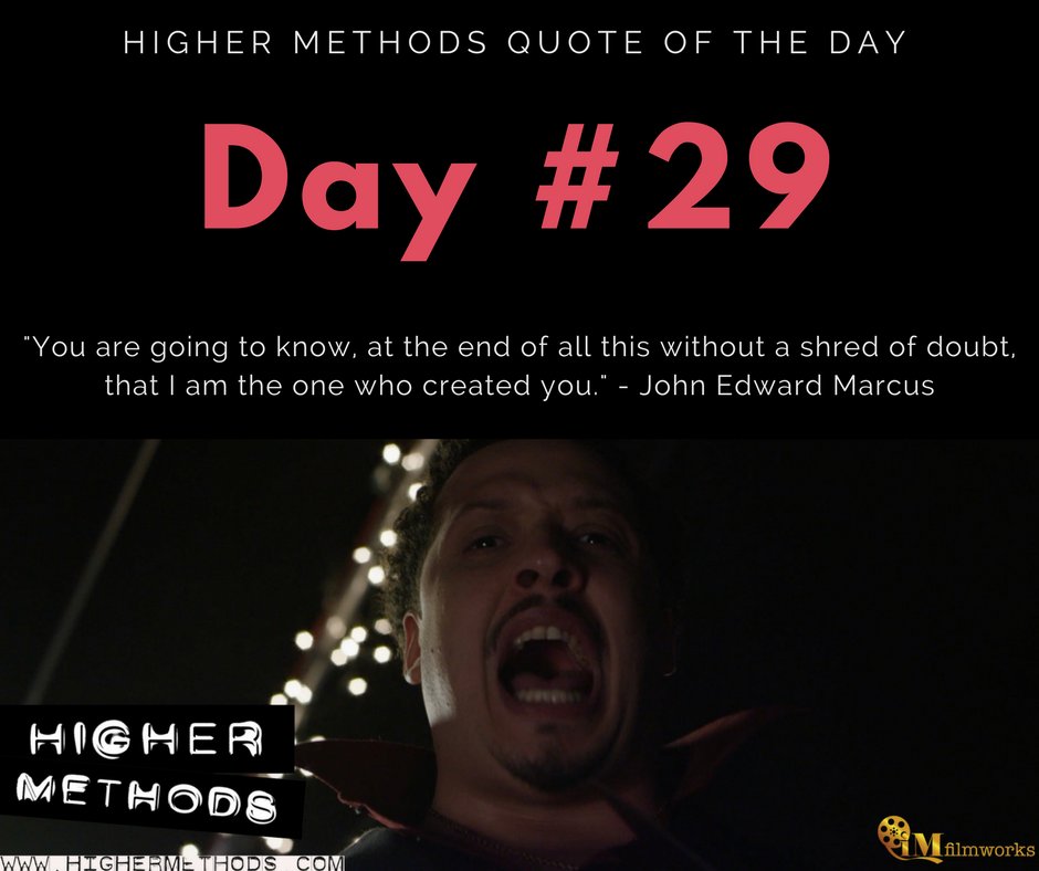 highermethods's tweet image. It's DAY #29! Energy is HIGH as in @highermethods (hehe).  Here's your QUOTE OF THE DAY  Come @seedandspark with us. ow.ly/S8Kr30gpxTY