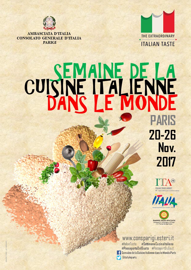 #SettimanaCucinaItaliana in arrivo!
 Ecco a voi il volantino! #ItalianTaste #PassaportodelGusto #PasseportduGout