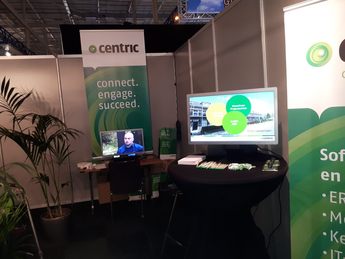 Hans_Bax's tweet image. #Centric_NL weer aanwezig op SGA beurs met #ALERT #bouwsoftware #vastgoedonderhoud