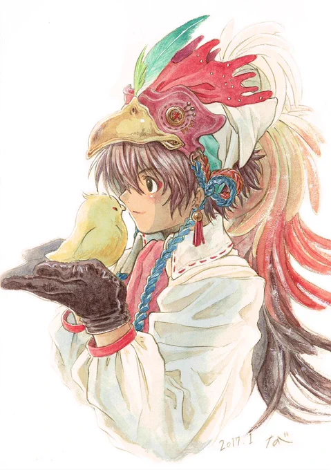#無言で過去絵をあげる見た人もやる 