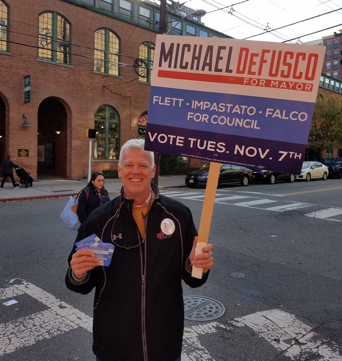 Warrmeister's tweet photo. At My Post! @mike_defusco @MichaelFlettNJ #imwithmichael https://t.co/8E05h91Uqh