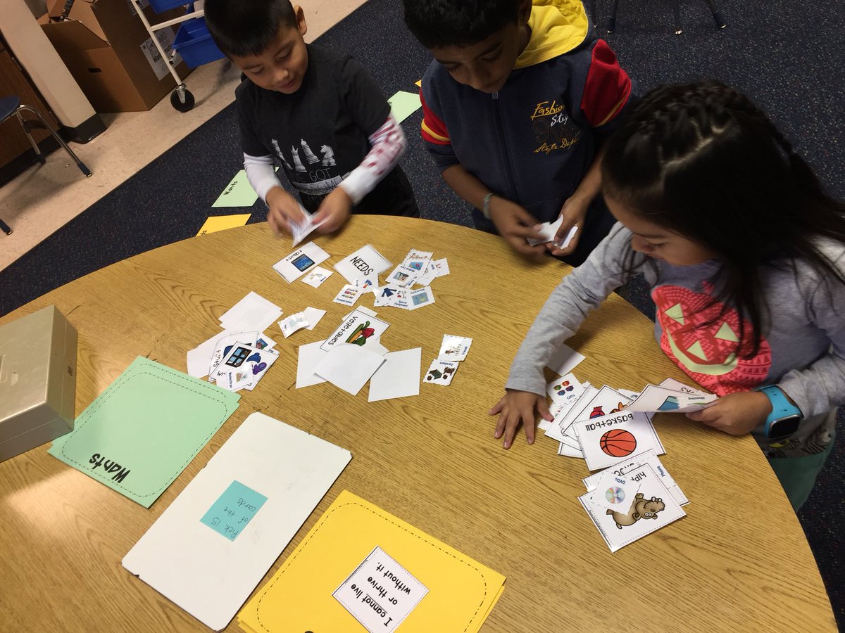 MsGrazianoOPE's tweet photo. Sorting needs and wants https://t.co/R9jb2LHzp9