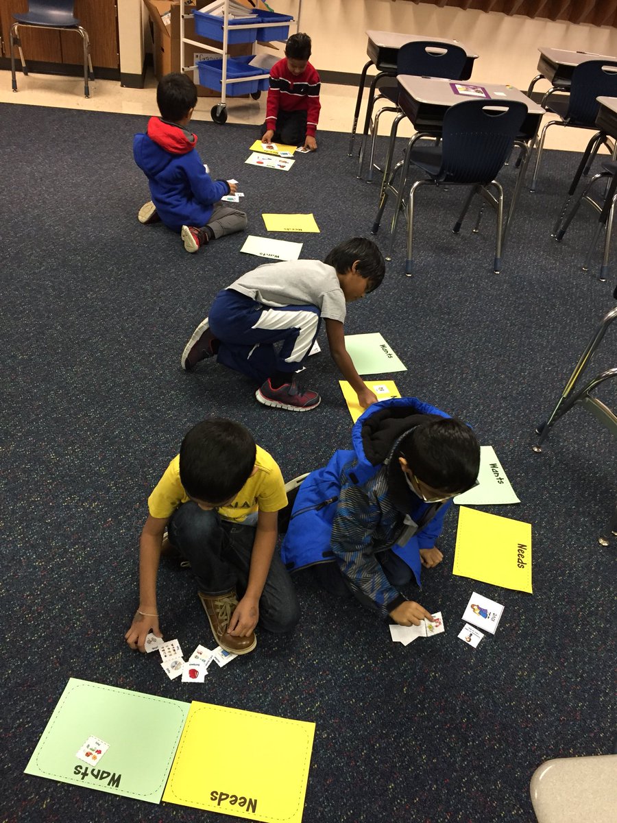 MsGrazianoOPE's tweet photo. Sorting needs and wants https://t.co/R9jb2LHzp9