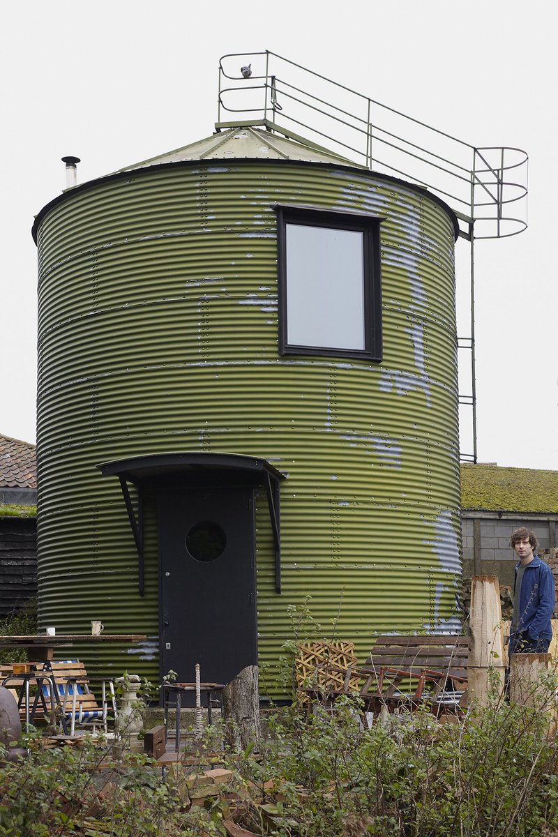 Converted Silo / Artist's studio, part of my Makers series