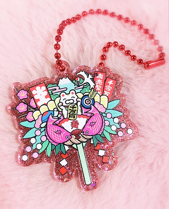?デザフェス・キラキラピンクな新作グッズ?
がお〜アクリルキーホルダー
ゆかいな縁起くまでボールチェーン

11/11-12両日、ゆめのなかのおまじない(東5ホール C394〜396)にて委託販売させていただきます!
#ゆめのなかのおまじない
#デザフェス 